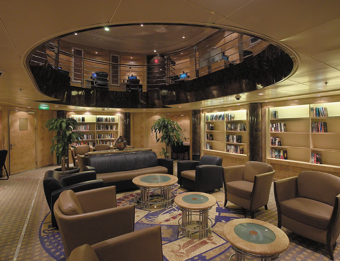 Library & card room